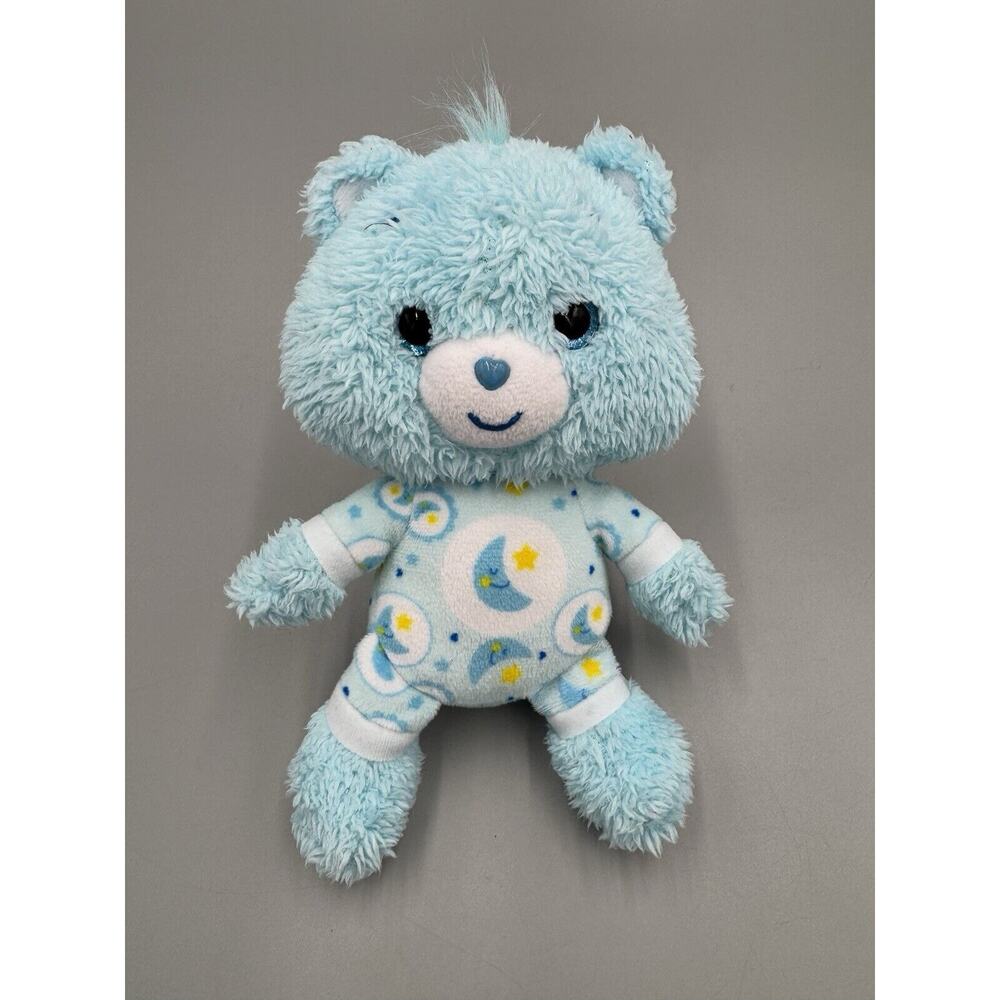 Care Bears Light Blue Bedtime Bear Plush 8” Stuffed Animal READ DETAILS